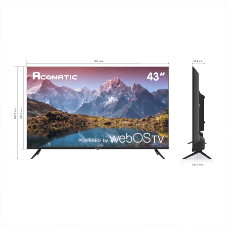 แอลอีดี ทีวี 43 นิ้ว Aconatic WebOS ทีวี 4K 43US900AN (รับประกัน 3 ปี) _6